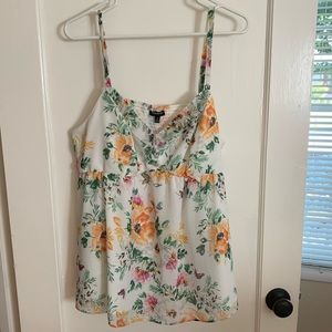 Torrid floral tank top